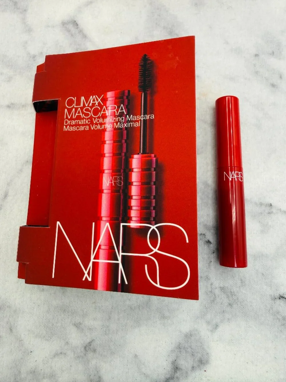 NARS Beauty Gift Set-Climax Mascara Dramatic Volumizing Explicit Black-3pc-NEW
